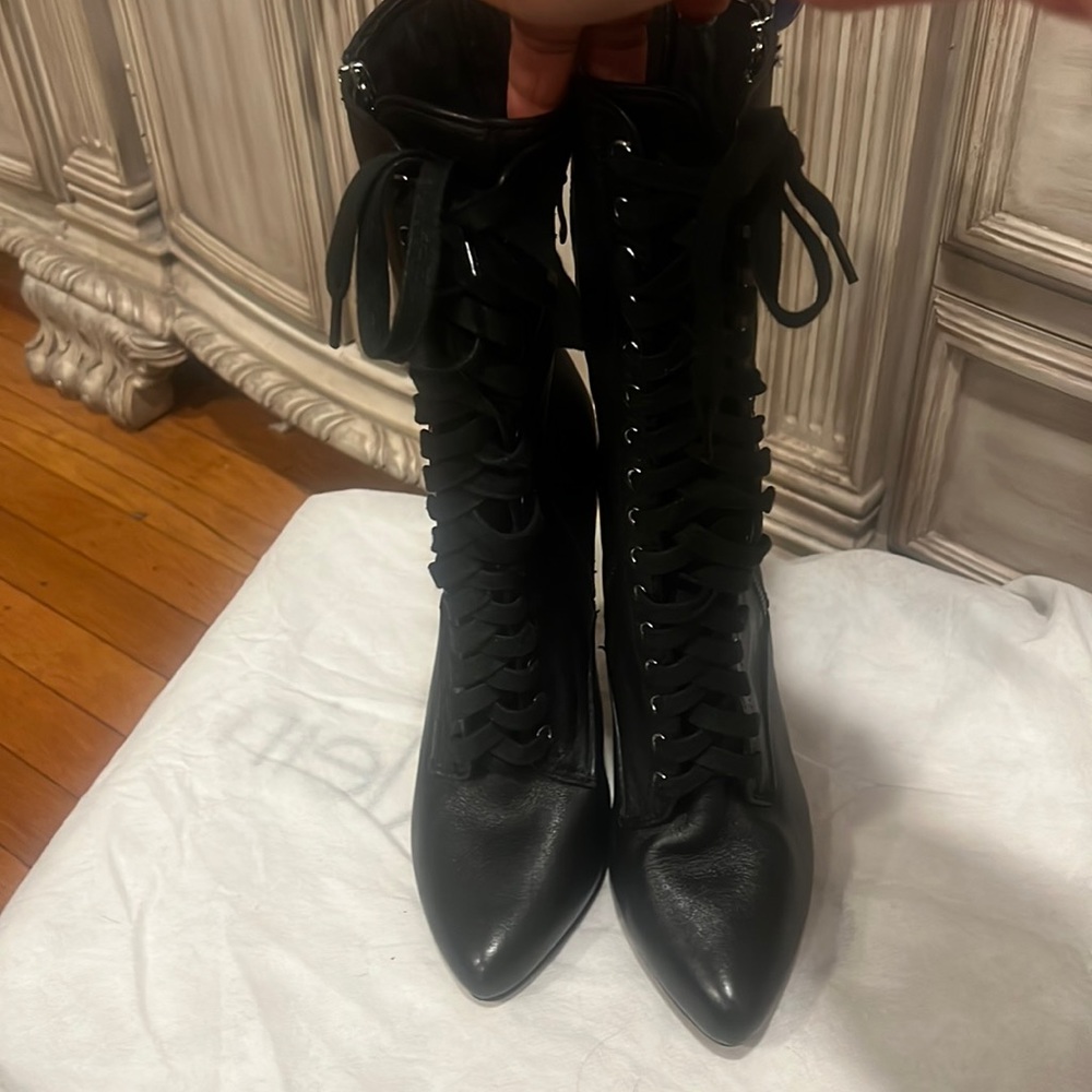 Lace up boots